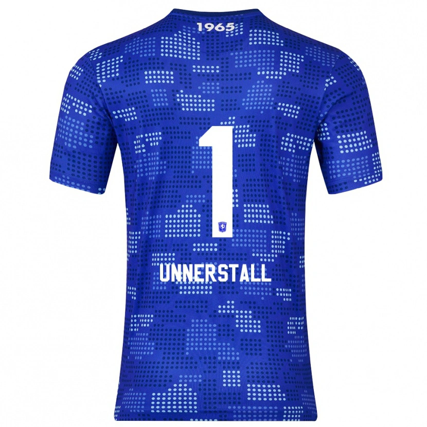 Danxen Mujer Camiseta Lars Unnerstall #1 Azul Celeste 2ª Equipación 2025/26 La Camisa