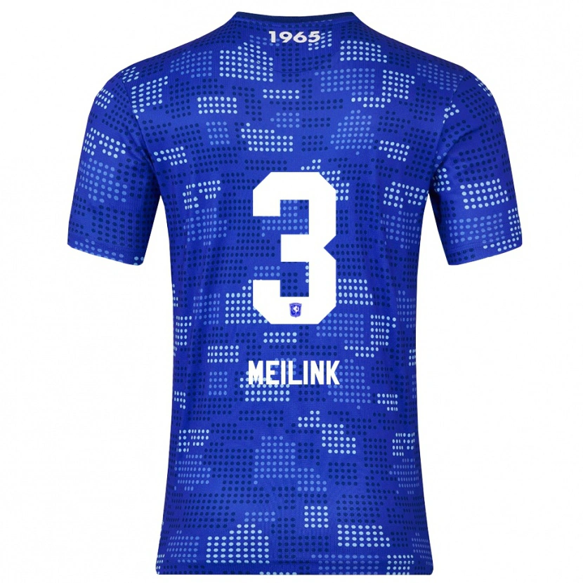 Danxen Mujer Camiseta Jip Meilink #3 Azul Celeste 2ª Equipación 2025/26 La Camisa