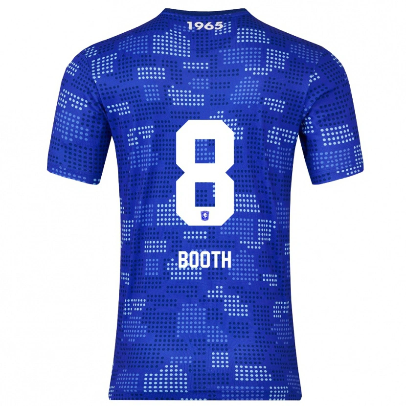 Danxen Mujer Camiseta Taylor Booth #8 Azul Celeste 2ª Equipación 2025/26 La Camisa