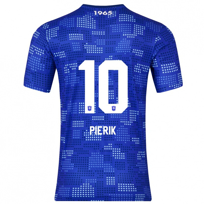 Danxen Mujer Camiseta Milan Pierik #10 Azul Celeste 2ª Equipación 2025/26 La Camisa