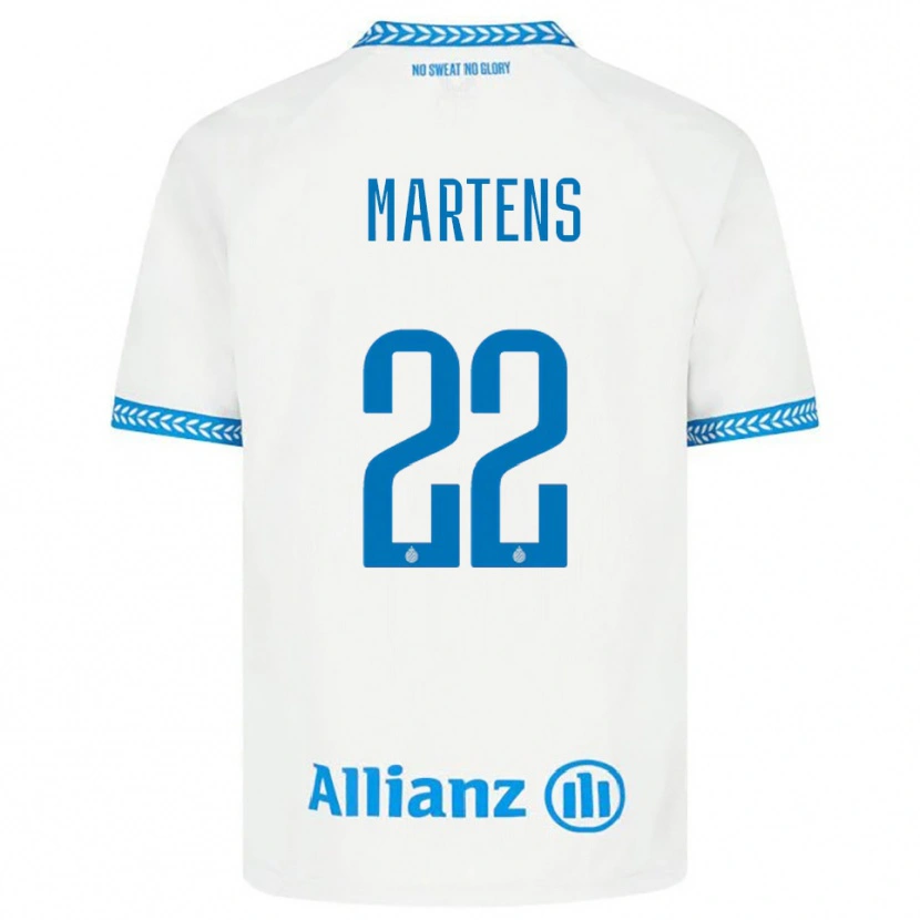 Danxen Mujer Camiseta Quinze Martens #22 Azul Blanco 2ª Equipación 2025/26 La Camisa