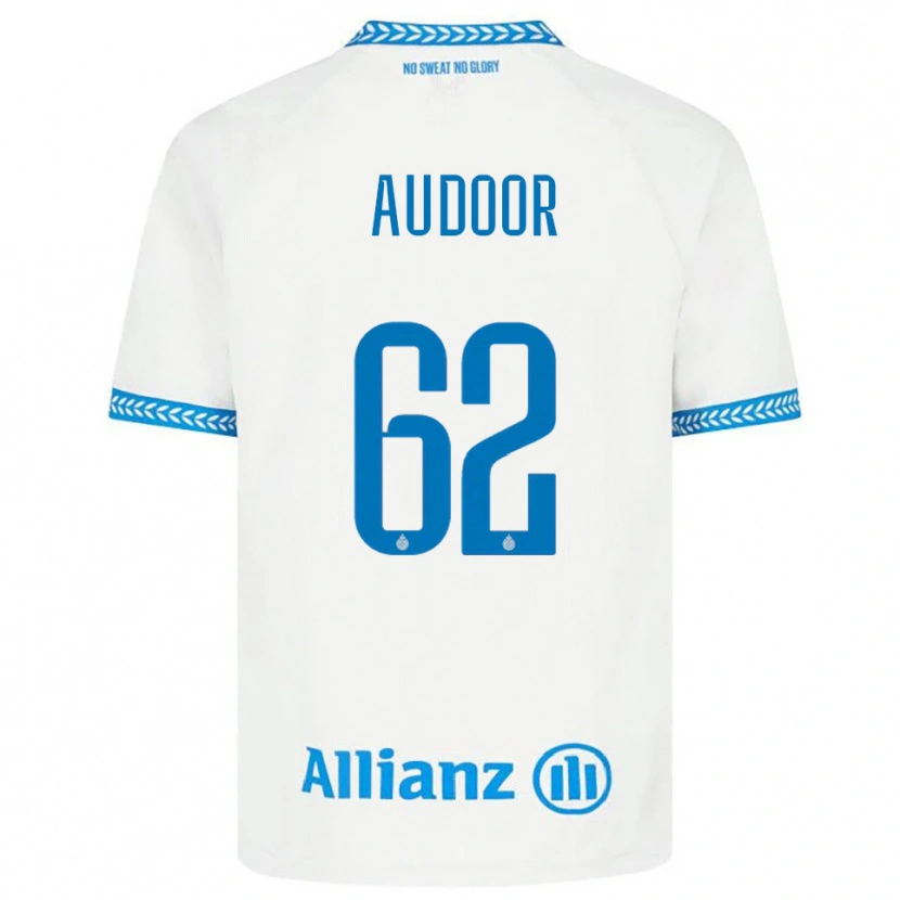 Danxen Mujer Camiseta Lynnt Audoor #62 Azul Blanco 2ª Equipación 2025/26 La Camisa