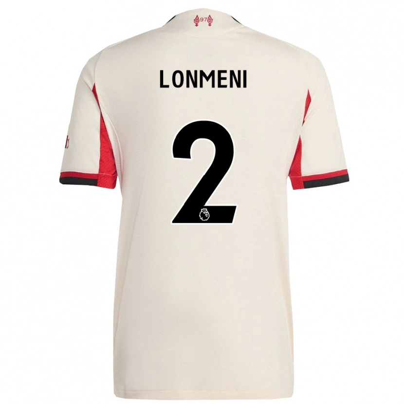 Danxen Mujer Camiseta Scofield Lonmeni #2 Blanco Negro 2ª Equipación 2025/26 La Camisa