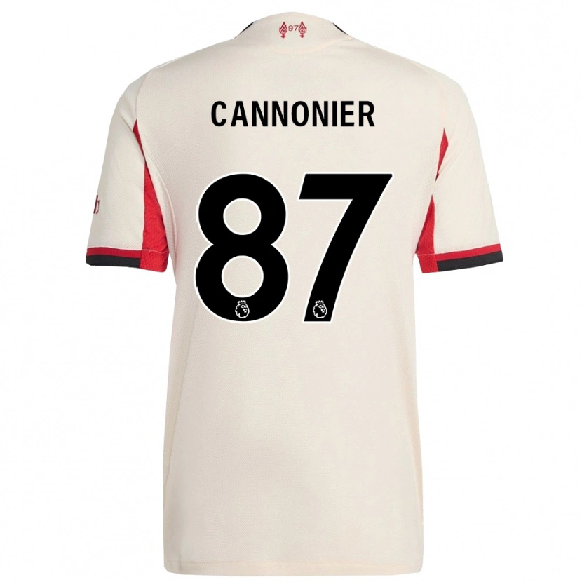 Danxen Mujer Camiseta Oakley Cannonier #87 Blanco Negro 2ª Equipación 2025/26 La Camisa