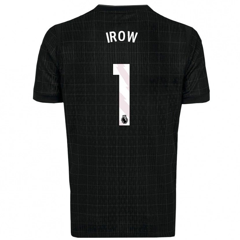 Danxen Mujer Camiseta Blake Irow #1 Negro Gris 2ª Equipación 2025/26 La Camisa