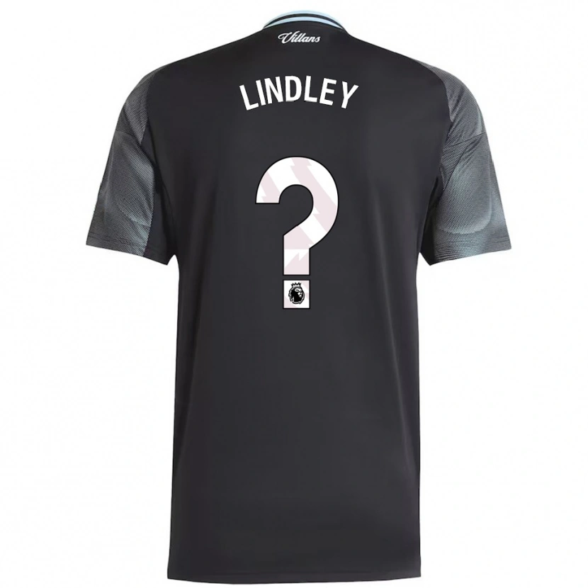 Danxen Mujer Camiseta Hayden Lindley #0 Negro Celeste 2ª Equipación 2025/26 La Camisa