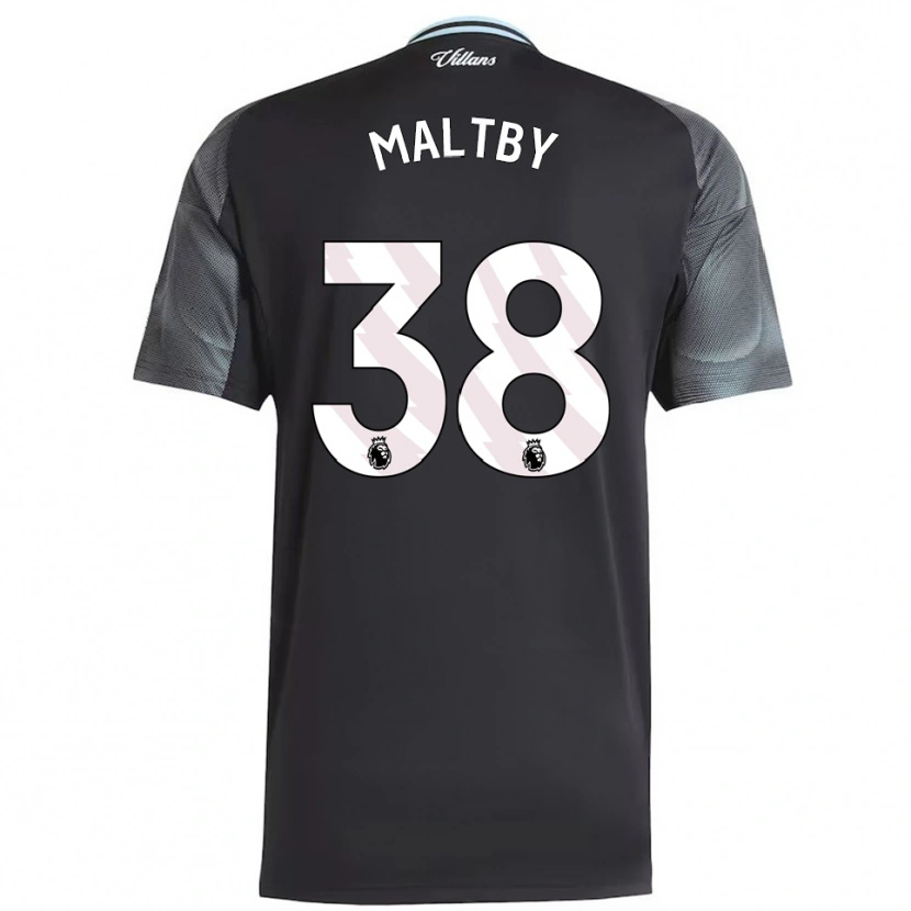 Danxen Mujer Camiseta Rachel Maltby #38 Negro Celeste 2ª Equipación 2025/26 La Camisa