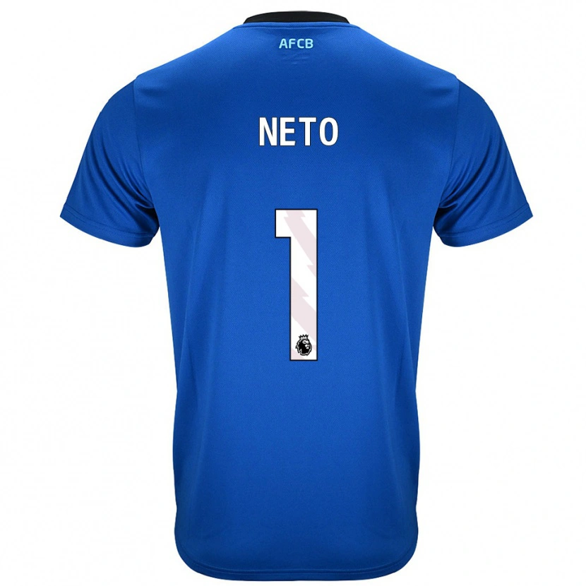 Danxen Mujer Camiseta Neto #1 Azul Negro 2ª Equipación 2025/26 La Camisa