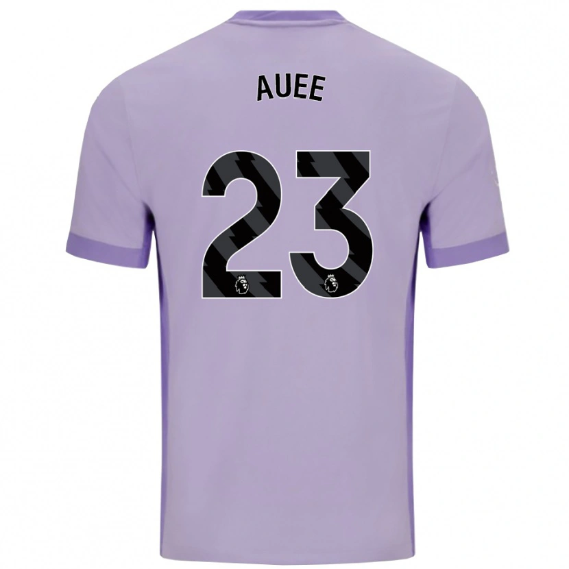 Danxen Mujer Camiseta Marit Auée #23 Morado Taro Blanco 2ª Equipación 2025/26 La Camisa
