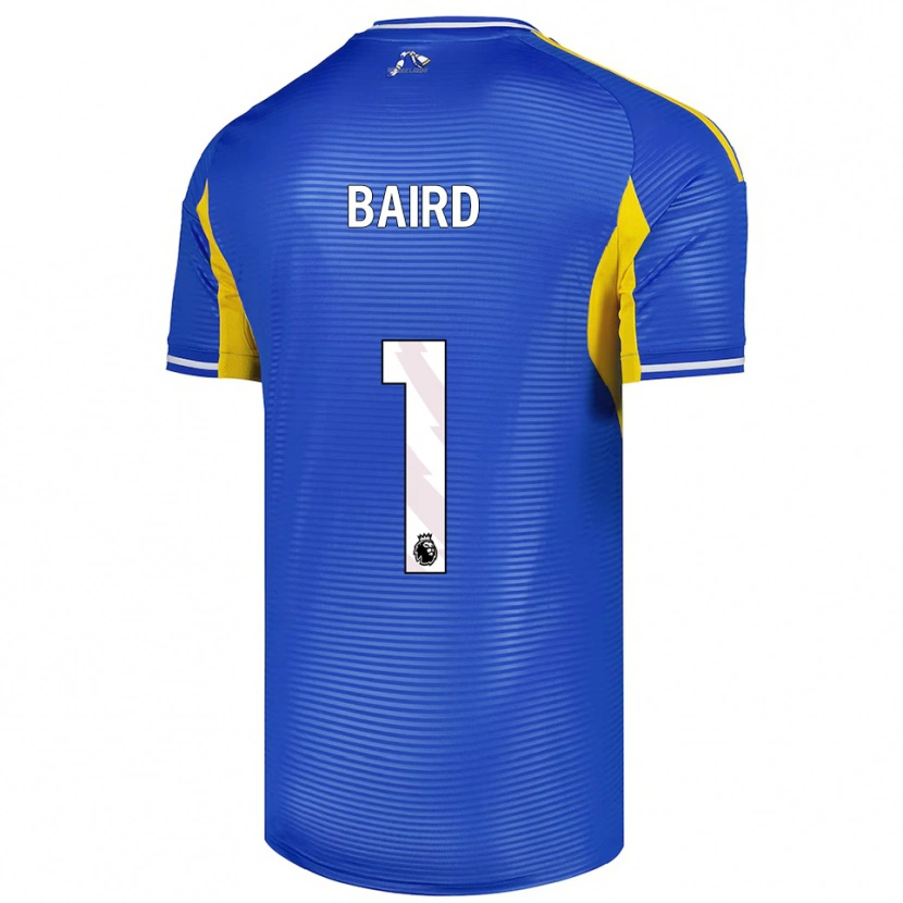 Danxen Mujer Camiseta Alex Baird #1 Azul Amarillo 2ª Equipación 2025/26 La Camisa