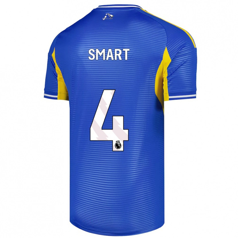 Danxen Mujer Camiseta Olivia Smart #4 Azul Amarillo 2ª Equipación 2025/26 La Camisa