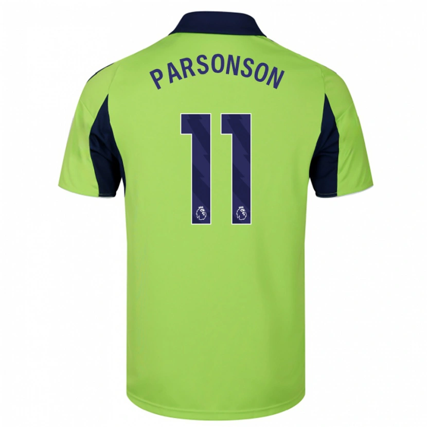 Danxen Mujer Camiseta Madi Parsonson #11 Verde Marino Blanco 2ª Equipación 2025/26 La Camisa