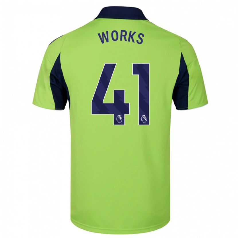 Danxen Mujer Camiseta Terrell Works #41 Verde Marino Blanco 2ª Equipación 2025/26 La Camisa