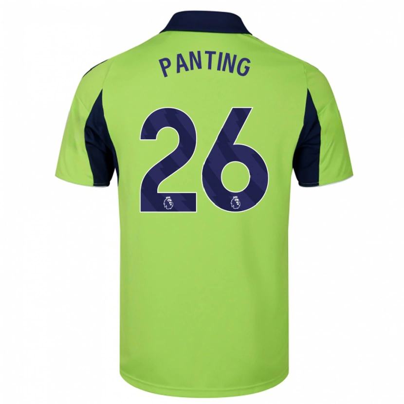 Danxen Mujer Camiseta Rachel Panting #26 Verde Marino Blanco 2ª Equipación 2025/26 La Camisa