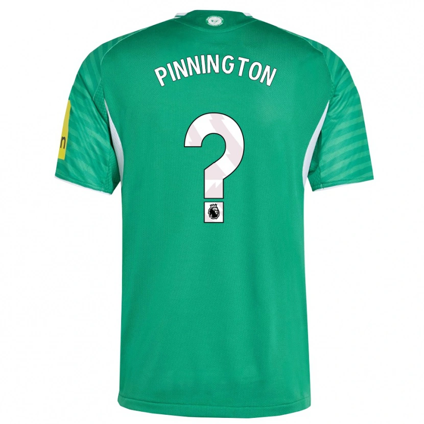 Danxen Mujer Camiseta Sam Pinnington #0 Verde Blanco 2ª Equipación 2025/26 La Camisa