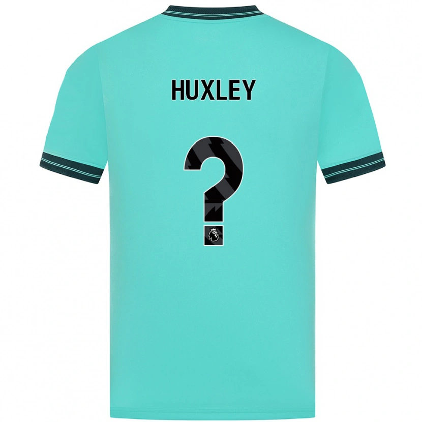 Danxen Mujer Camiseta Leon Huxley #0 Celeste Verde 2ª Equipación 2025/26 La Camisa