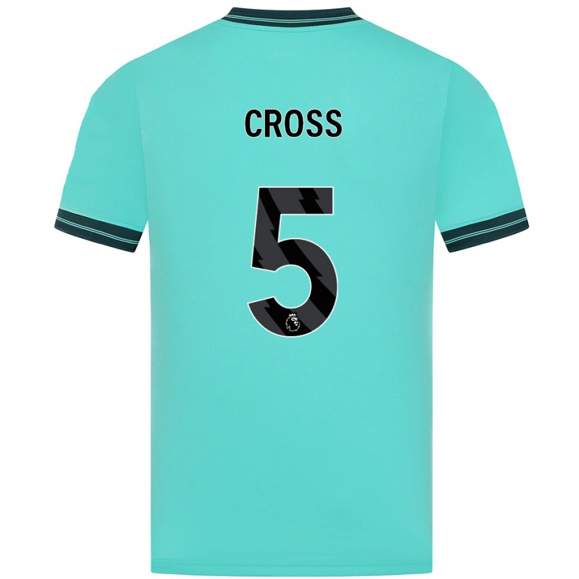 Danxen Mujer Camiseta Emma Cross #5 Celeste Verde 2ª Equipación 2025/26 La Camisa