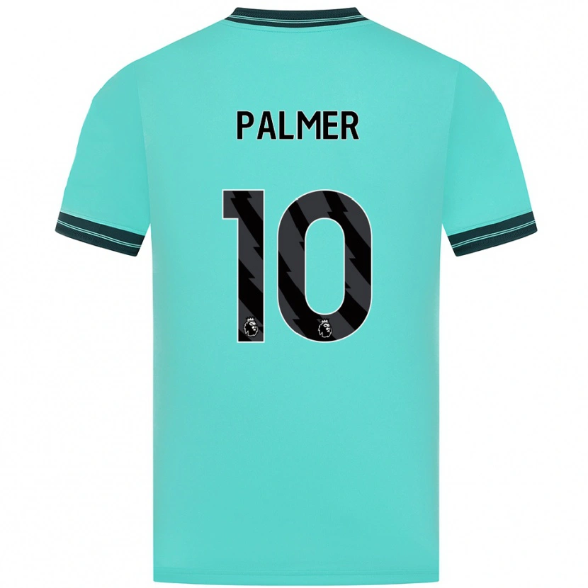 Danxen Mujer Camiseta Jamila Palmer #10 Celeste Verde 2ª Equipación 2025/26 La Camisa