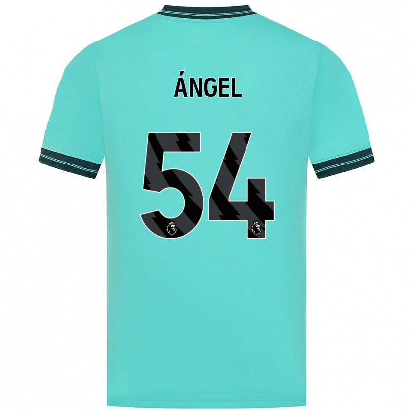 Danxen Mujer Camiseta Dani Ángel #54 Celeste Verde 2ª Equipación 2025/26 La Camisa