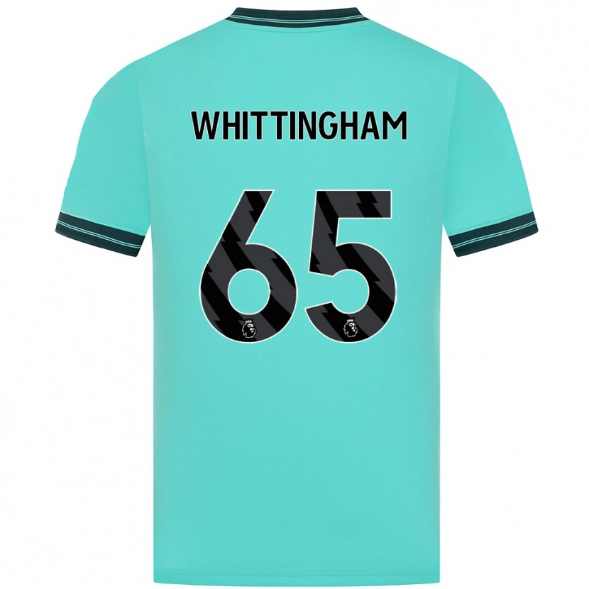 Danxen Mujer Camiseta Matthew Whittingham #65 Celeste Verde 2ª Equipación 2025/26 La Camisa