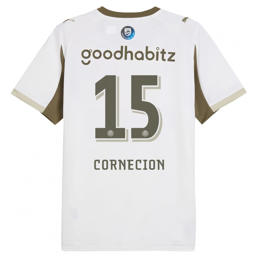 Danxen Mujer Camiseta Shuryjano Cornecion #15 Blanco Gris Equipación Tercera 2025/26 La Camisa