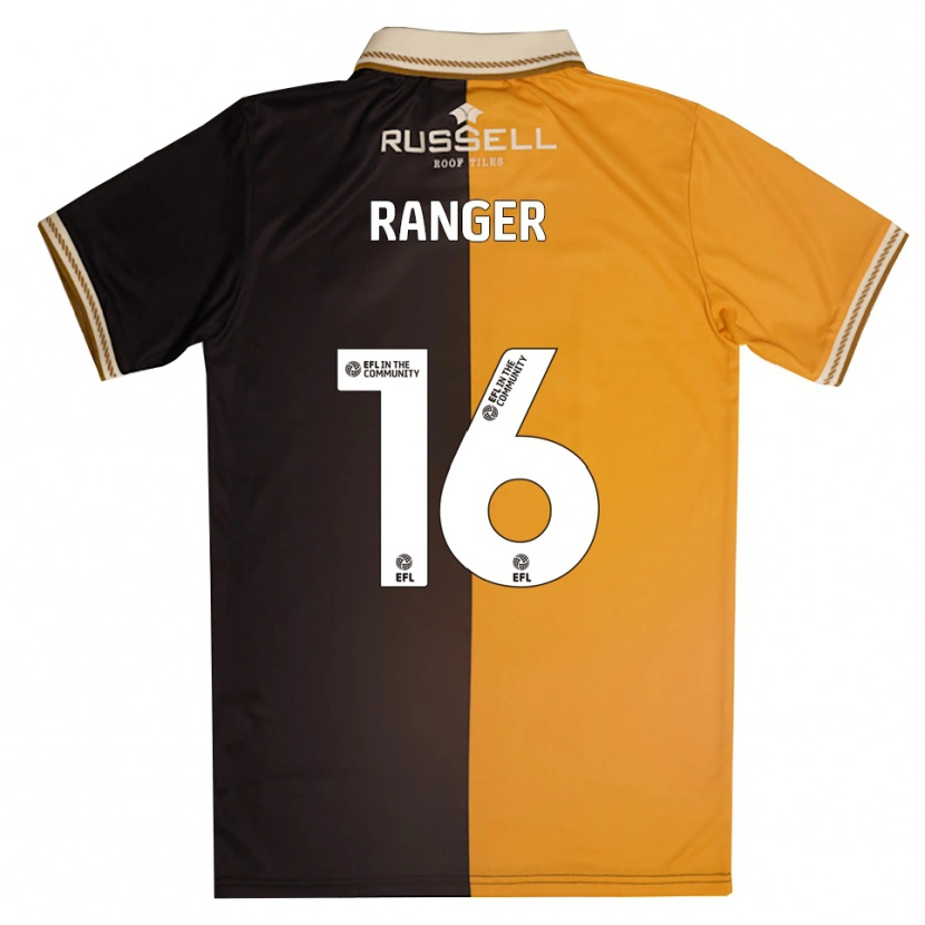 Danxen Niño Camiseta Ché Ranger #16 Amarillo Negro 1ª Equipación 2025/26 La Camisa