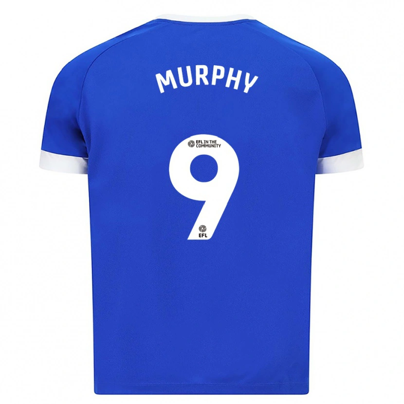 Danxen Niño Camiseta Alana Murphy #9 Azul Blanco 1ª Equipación 2025/26 La Camisa