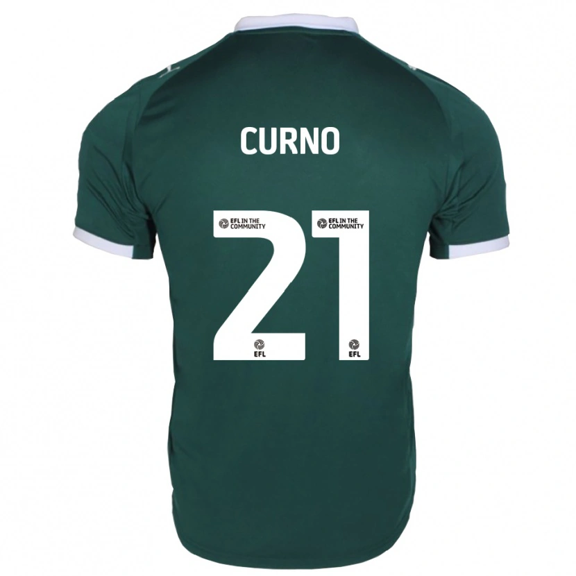 Danxen Niño Camiseta Maddi Curno #21 Verde Blanco 1ª Equipación 2025/26 La Camisa