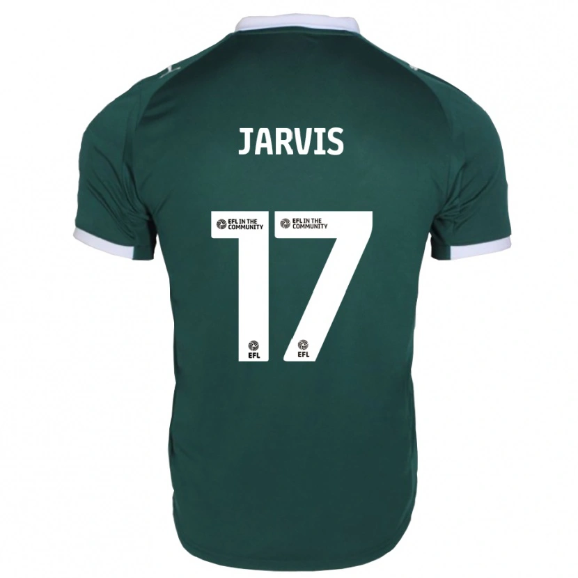 Danxen Niño Camiseta Lulu Jarvis #17 Verde Blanco 1ª Equipación 2025/26 La Camisa
