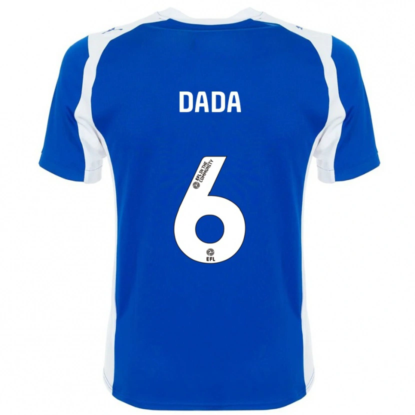 Danxen Niño Camiseta Niniola Dada #6 Azul Blanco 1ª Equipación 2025/26 La Camisa