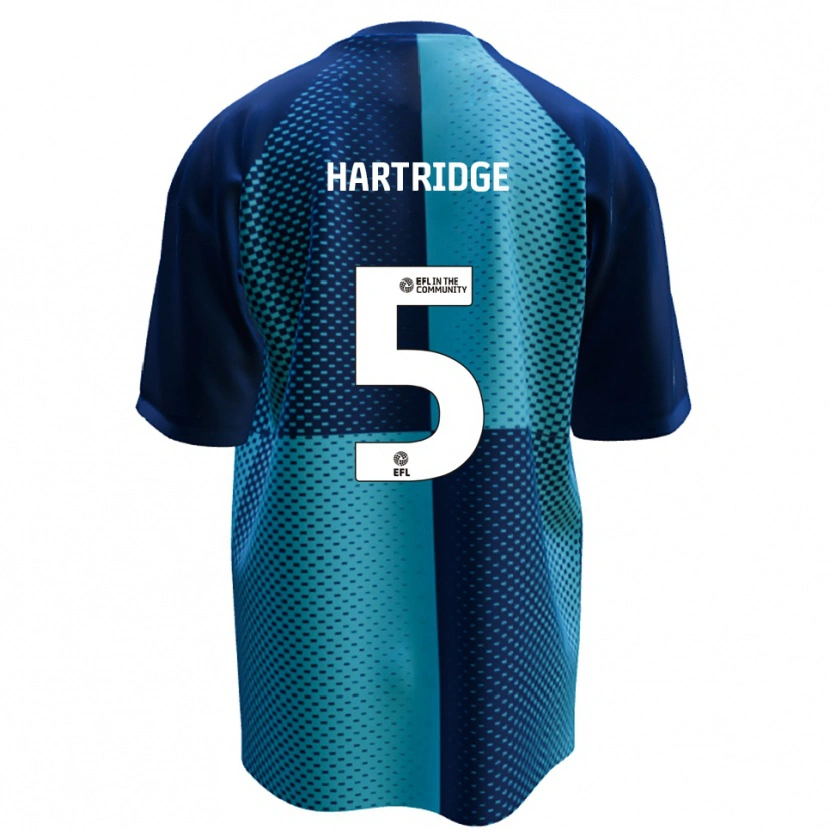Danxen Niño Camiseta Alex Hartridge #5 Azul Celeste 1ª Equipación 2025/26 La Camisa