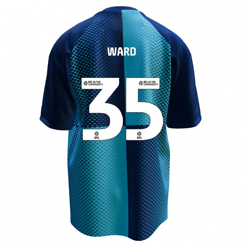 Danxen Niño Camiseta Christie Ward #35 Azul Celeste 1ª Equipación 2025/26 La Camisa