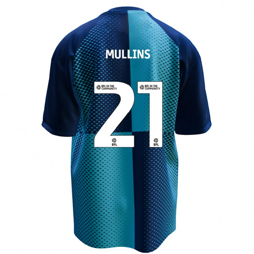 Danxen Niño Camiseta Jamie Mullins #21 Azul Celeste 1ª Equipación 2025/26 La Camisa