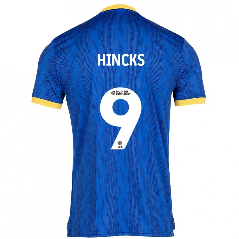 Danxen Niño Camiseta Ashlee Hincks #9 Azul Marino Amarillo 1ª Equipación 2025/26 La Camisa