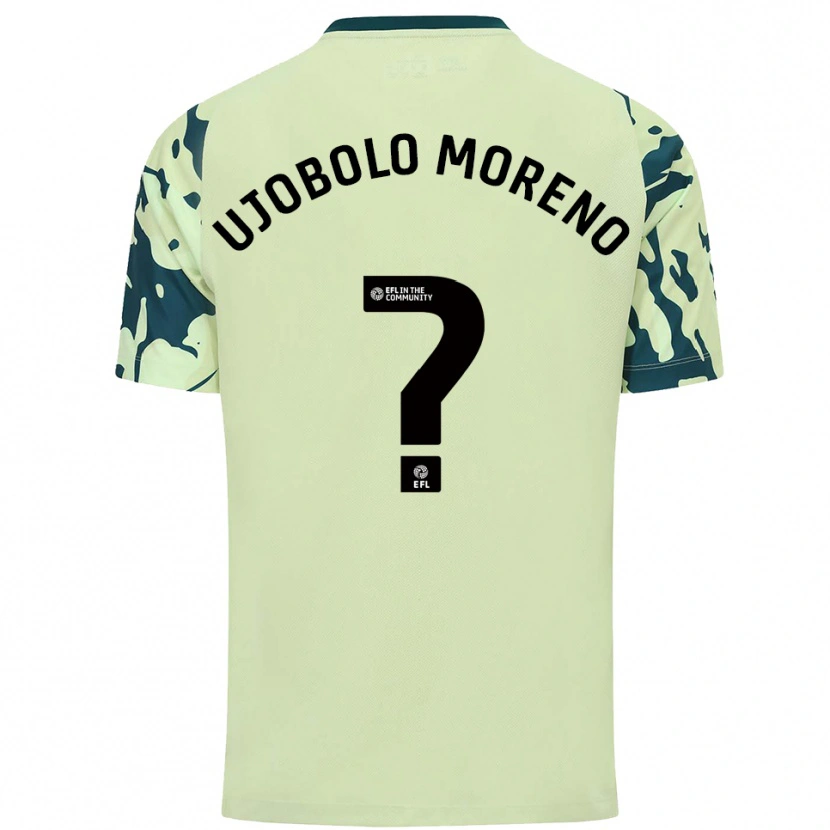 Danxen Niño Camiseta Sergeant Moreno #0 Verde Oscuro 2ª Equipación 2025/26 La Camisa