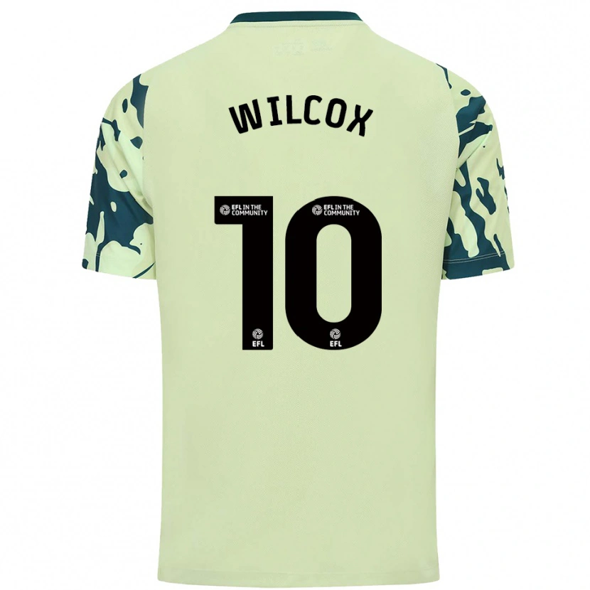 Danxen Niño Camiseta Danielle Wilcox #10 Verde Oscuro 2ª Equipación 2025/26 La Camisa