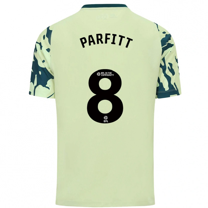 Danxen Niño Camiseta T-Jay Parfitt #8 Verde Oscuro 2ª Equipación 2025/26 La Camisa