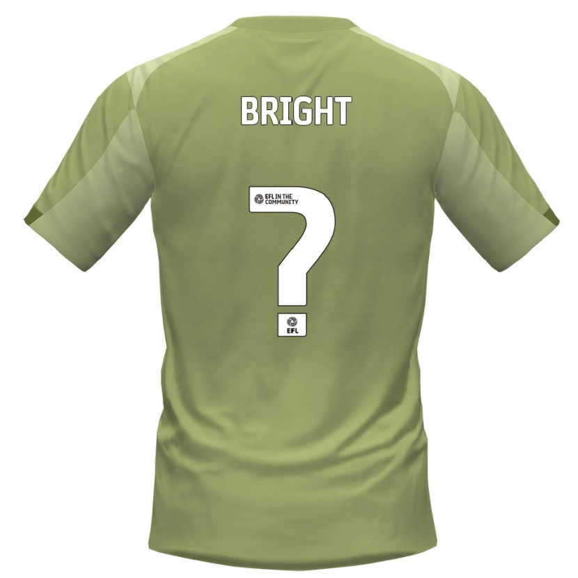 Danxen Niño Camiseta Erin Bright #0 Salvia Champán 2ª Equipación 2025/26 La Camisa