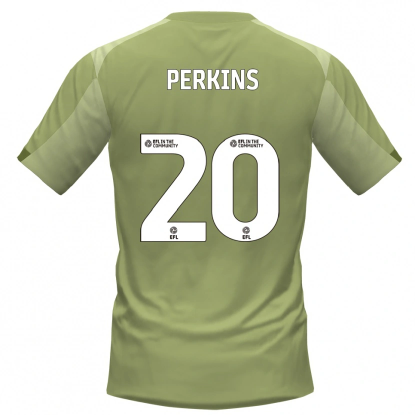Danxen Niño Camiseta Sonny Perkins #20 Salvia Champán 2ª Equipación 2025/26 La Camisa