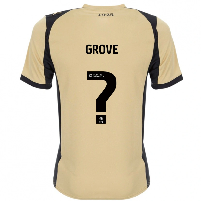 Danxen Niño Camiseta Rylee Grove #0 Dorado Negro 2ª Equipación 2025/26 La Camisa