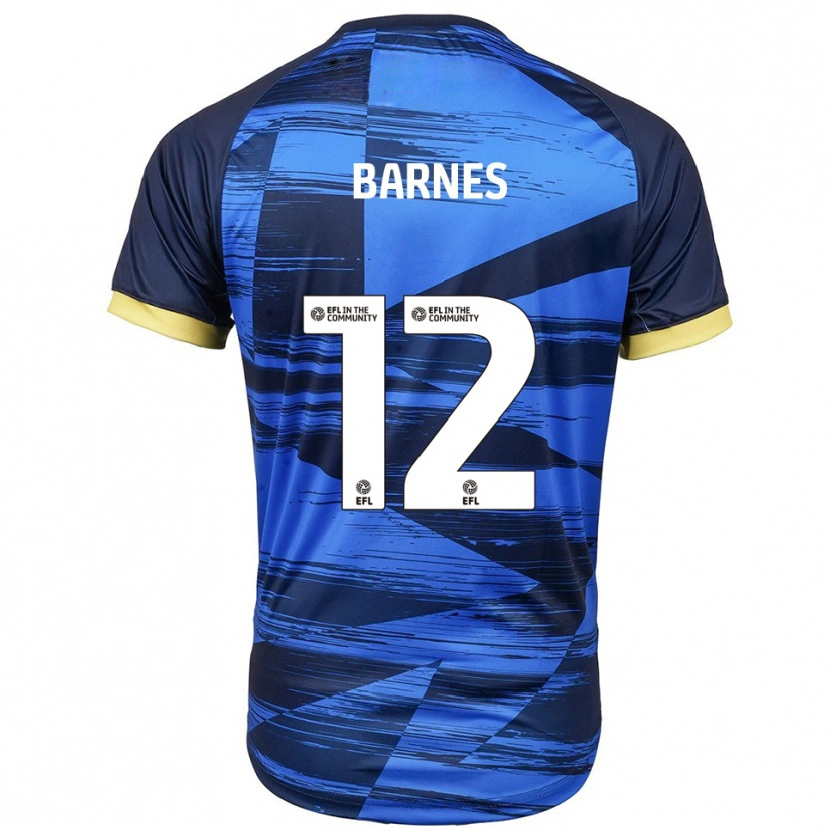 Danxen Niño Camiseta Ruby Barnes #12 Azul Azul Marino 2ª Equipación 2025/26 La Camisa