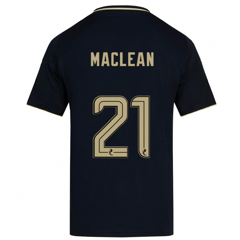 Danxen Niño Camiseta Miriam Maclean #21 Azul Marino Dorado 2ª Equipación 2025/26 La Camisa