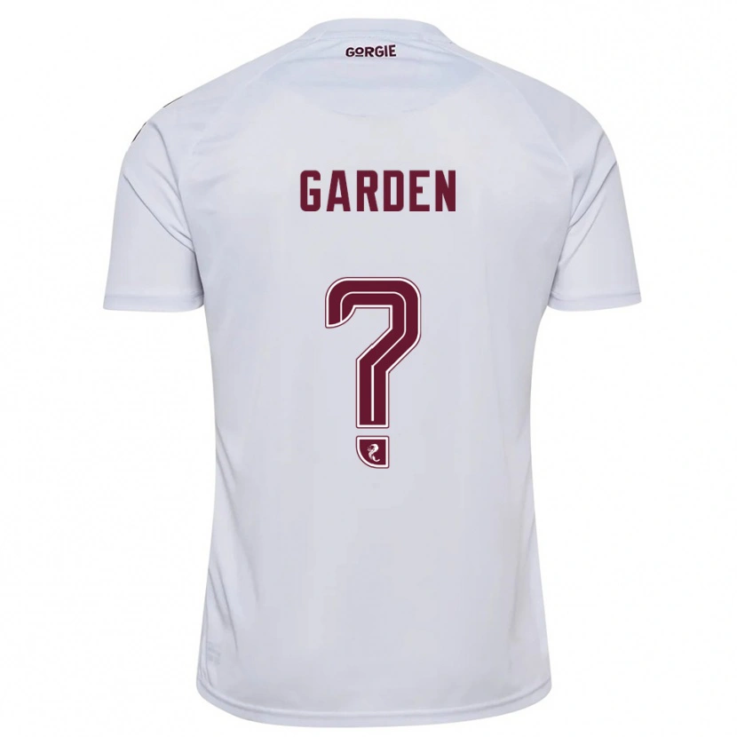 Danxen Niño Camiseta Luka Garden #0 Blanco Borgoña 2ª Equipación 2025/26 La Camisa