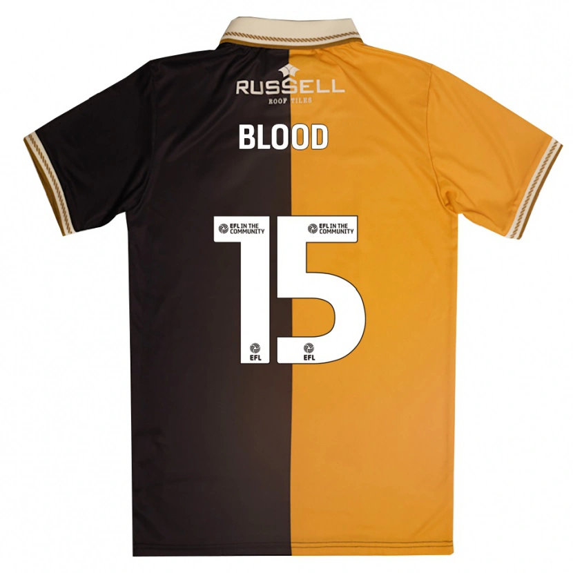 Danxen Hombre Camiseta Cassie Blood #15 Amarillo Negro 1ª Equipación 2025/26 La Camisa