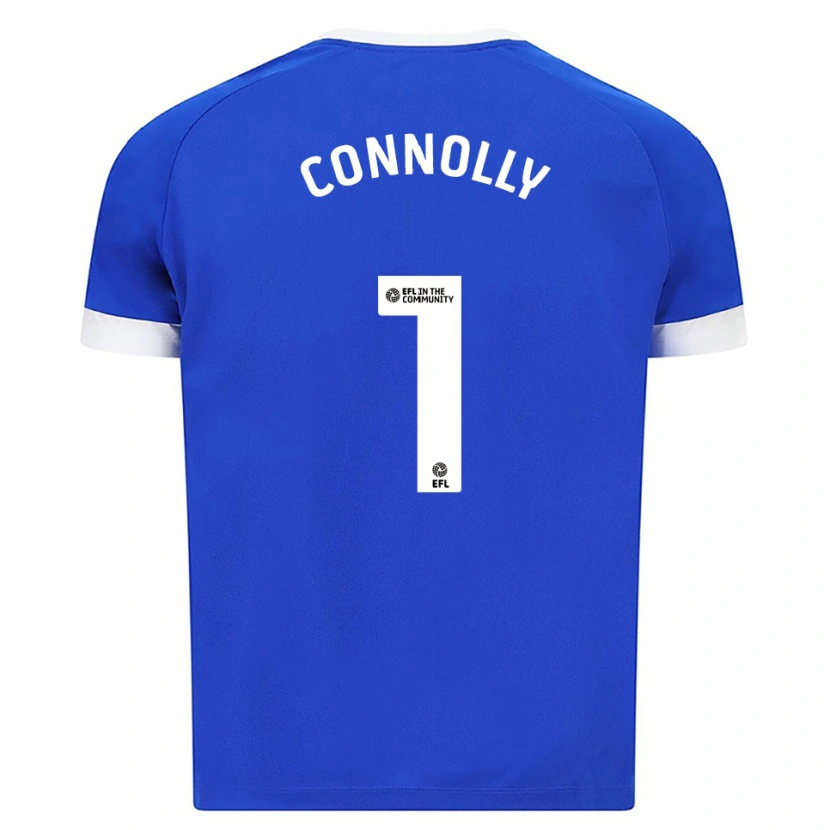 Danxen Hombre Camiseta Daisy Connolly #1 Azul Blanco 1ª Equipación 2025/26 La Camisa