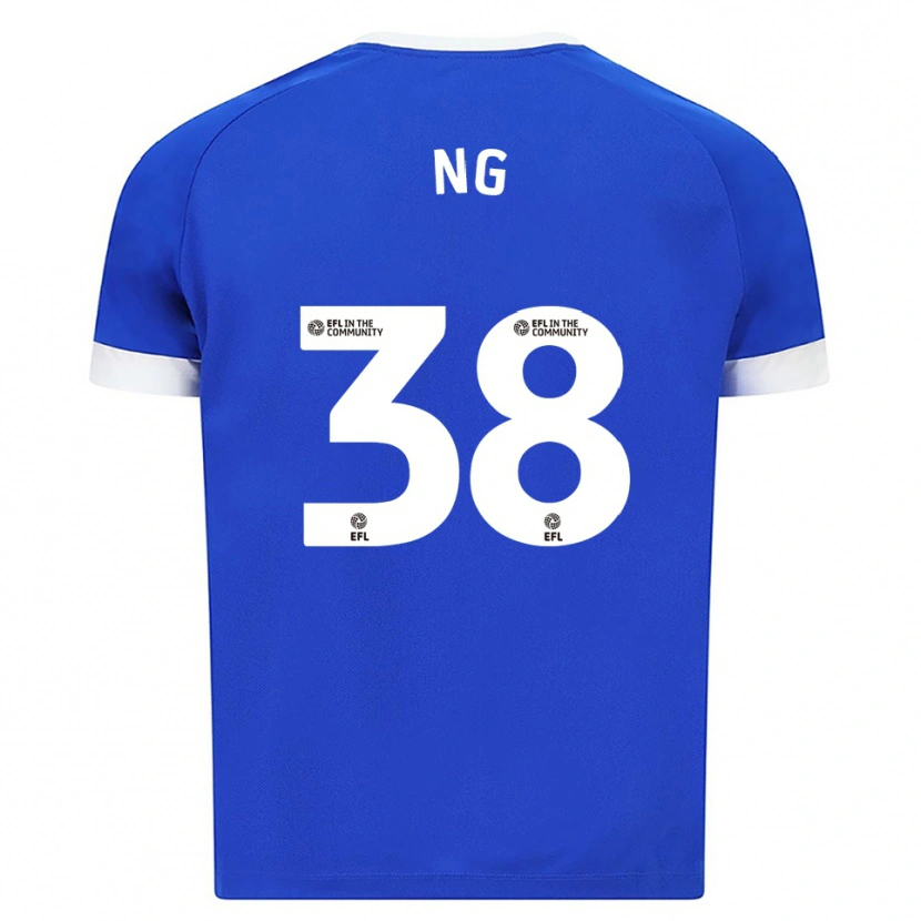 Danxen Hombre Camiseta Perry Ng #38 Azul Blanco 1ª Equipación 2025/26 La Camisa