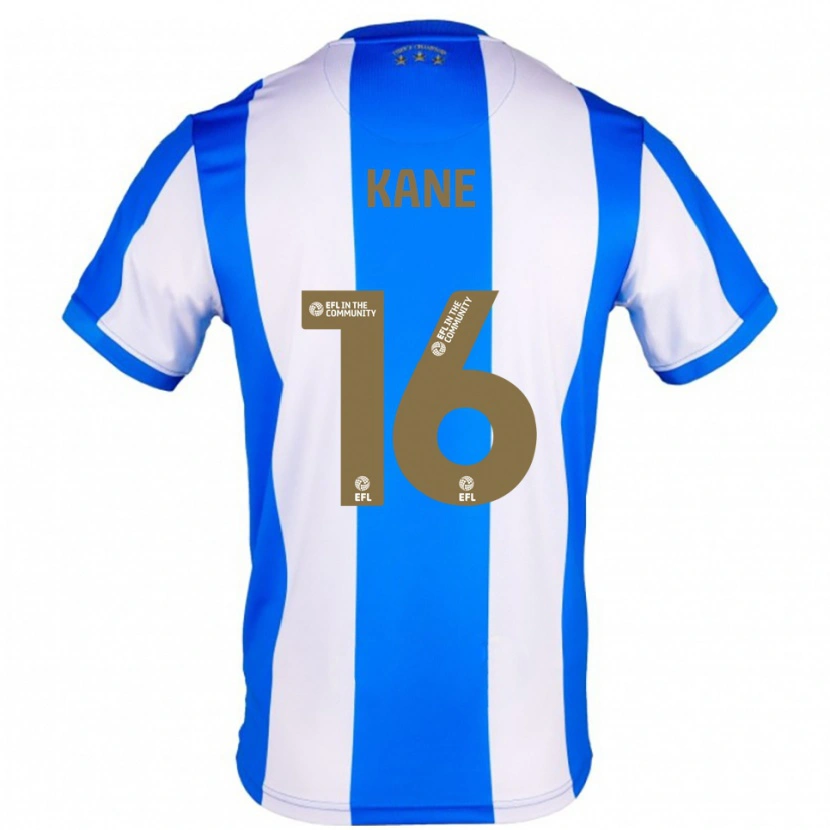 Danxen Hombre Camiseta Herbie Kane #16 Azul Blanco 1ª Equipación 2025/26 La Camisa