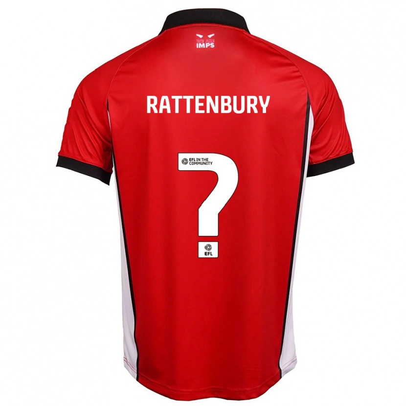 Danxen Hombre Camiseta Freya Rattenbury #0 Rojo Blanco 1ª Equipación 2025/26 La Camisa