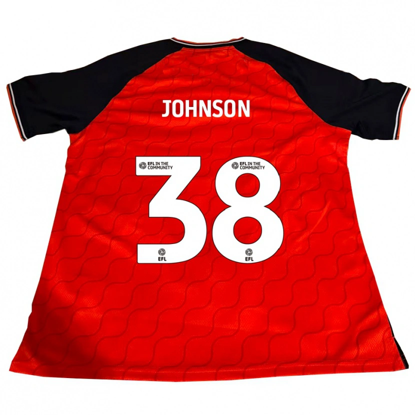 Danxen Hombre Camiseta Joe Johnson #38 Naranja Negro Blanco 1ª Equipación 2025/26 La Camisa