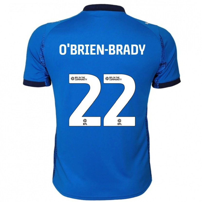 Danxen Hombre Camiseta Donay O'brien-Brady #22 Azul Blanco 1ª Equipación 2025/26 La Camisa